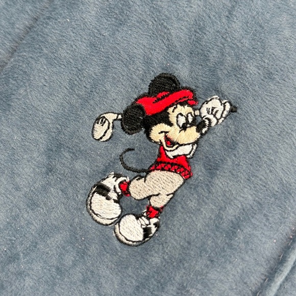 RARE 80’s Disney Golf Shoe bag- Wool - Picture 3 of 6